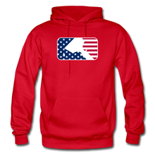 Load image into Gallery viewer, Gildan Heavy Blend Adult Hoodie - red