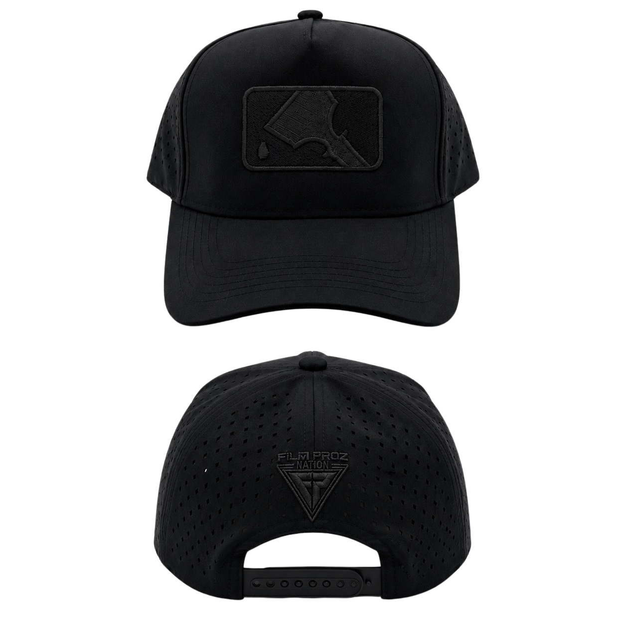 Hat. MLT Logo Black. Black. Black.