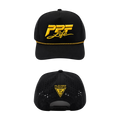 Hat. PPF Life Logo Yellow. Black. Black.