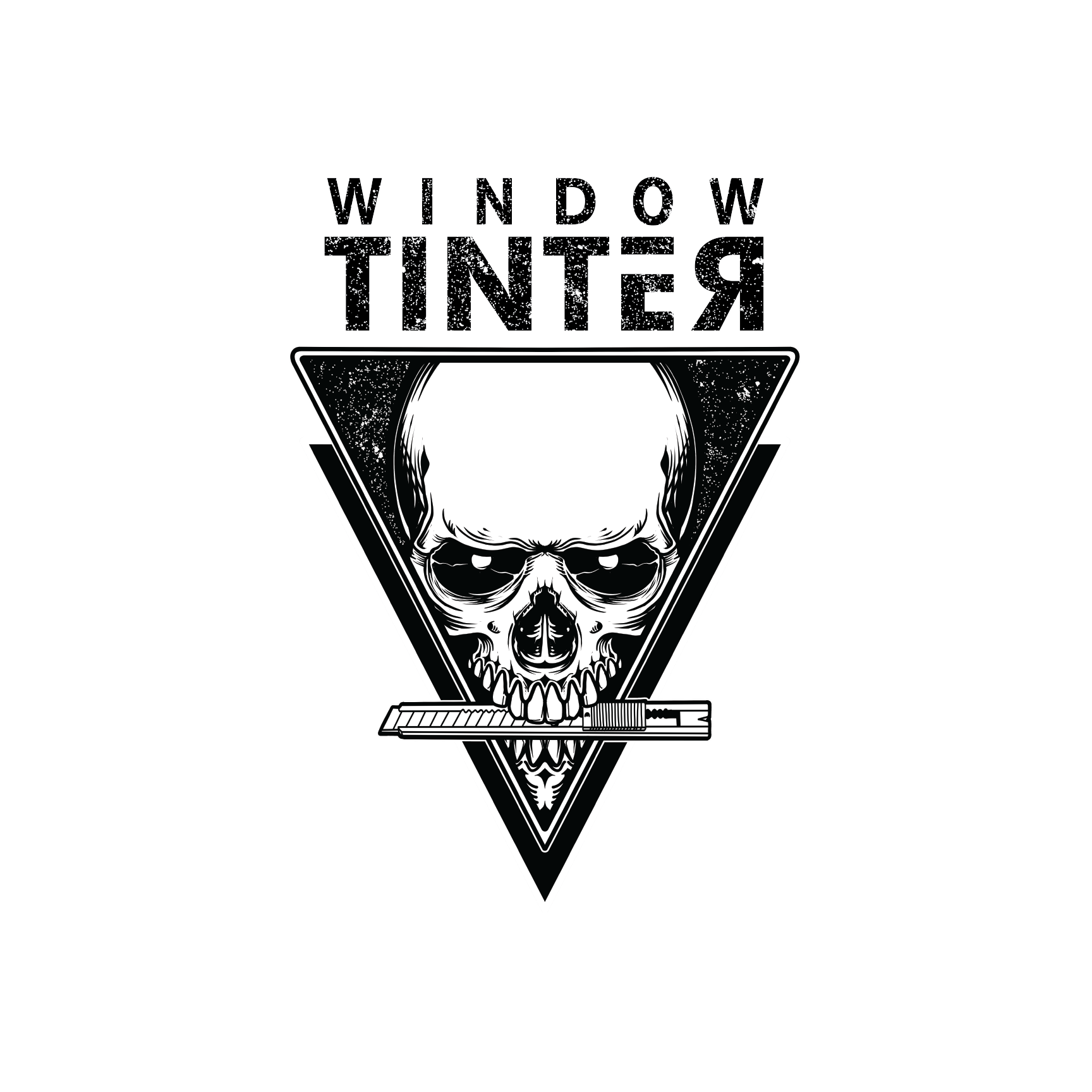 Sticker | Window Tinter Skull
