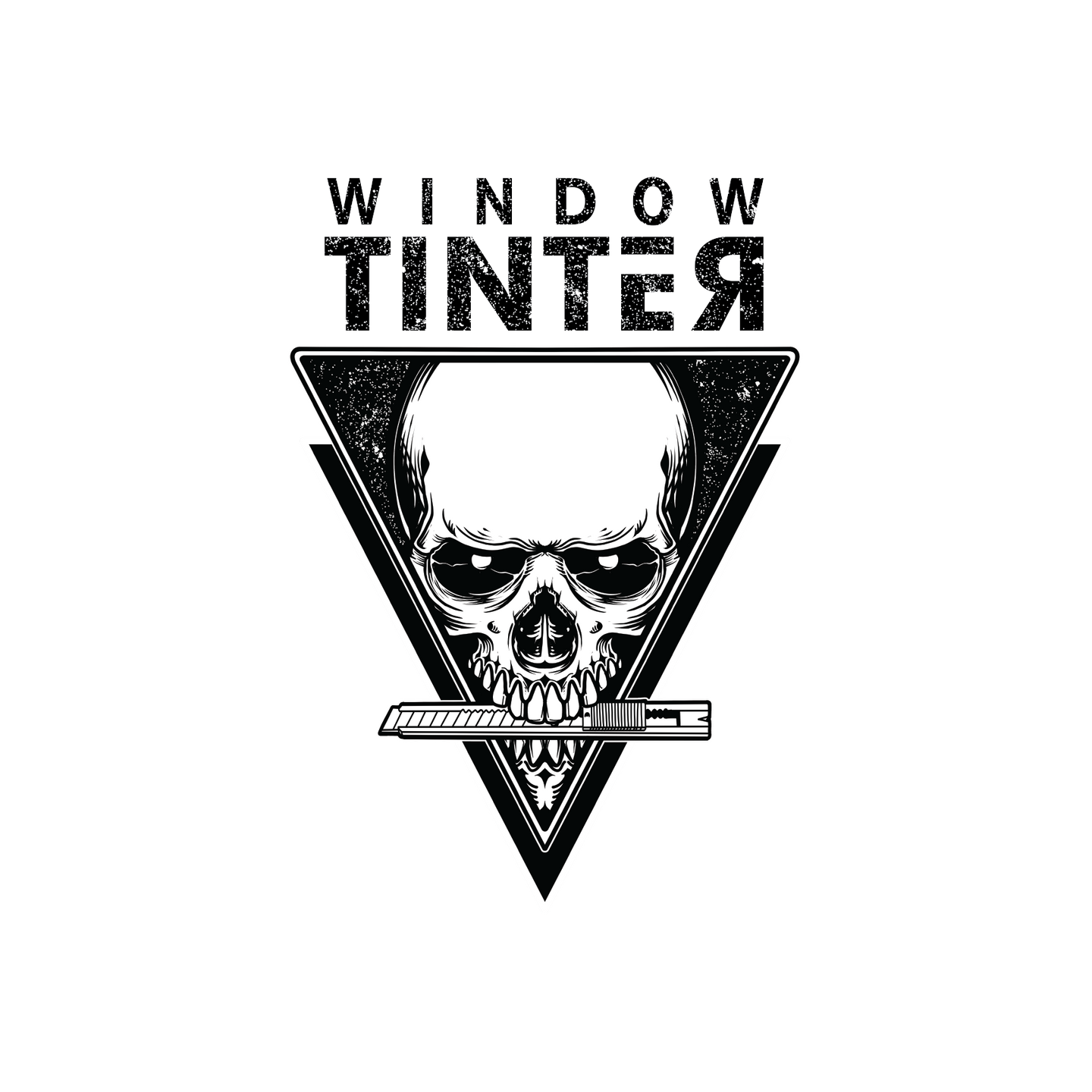 Sticker | Window Tinter Skull