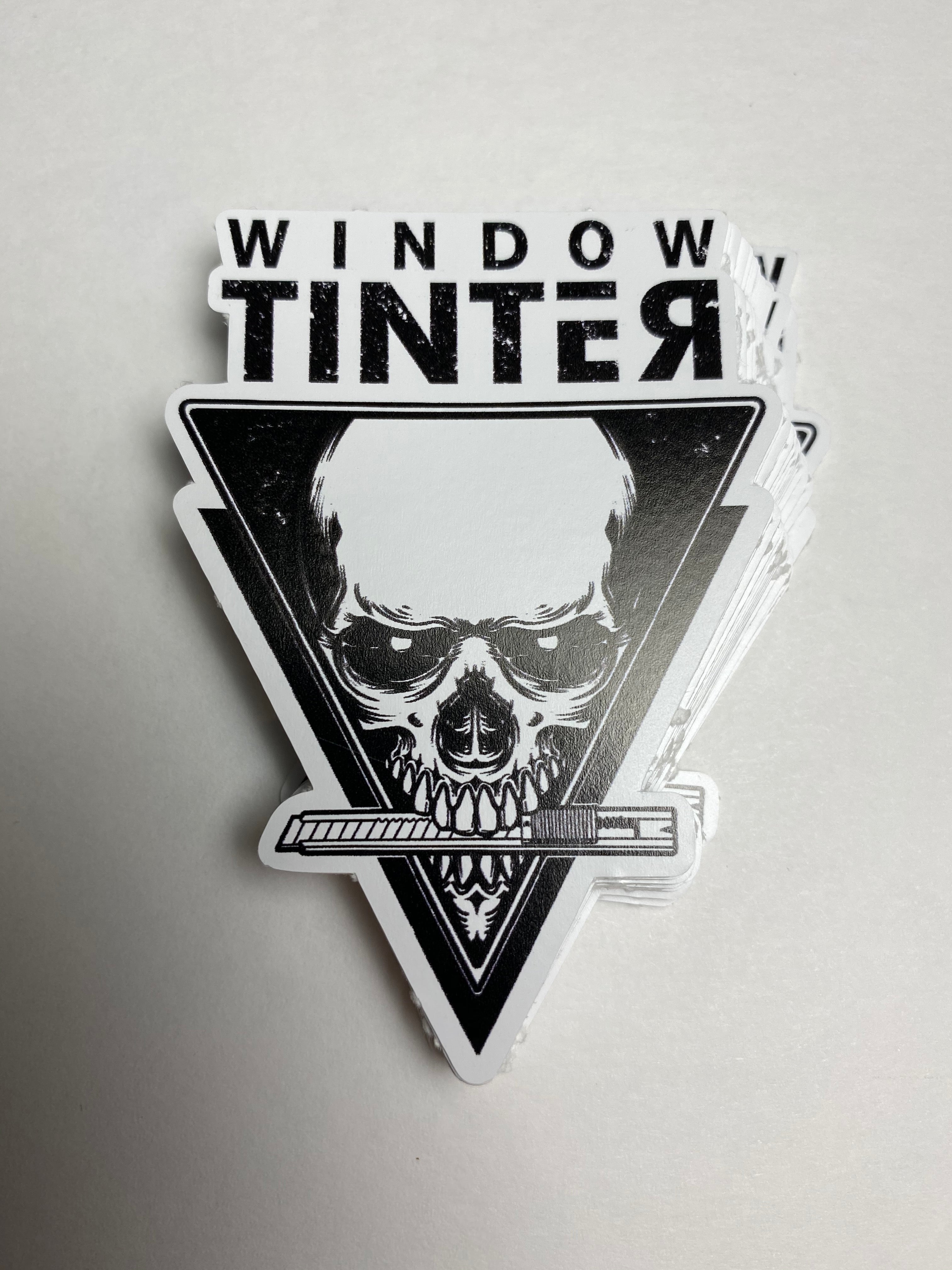 Sticker | Window Tinter Skull
