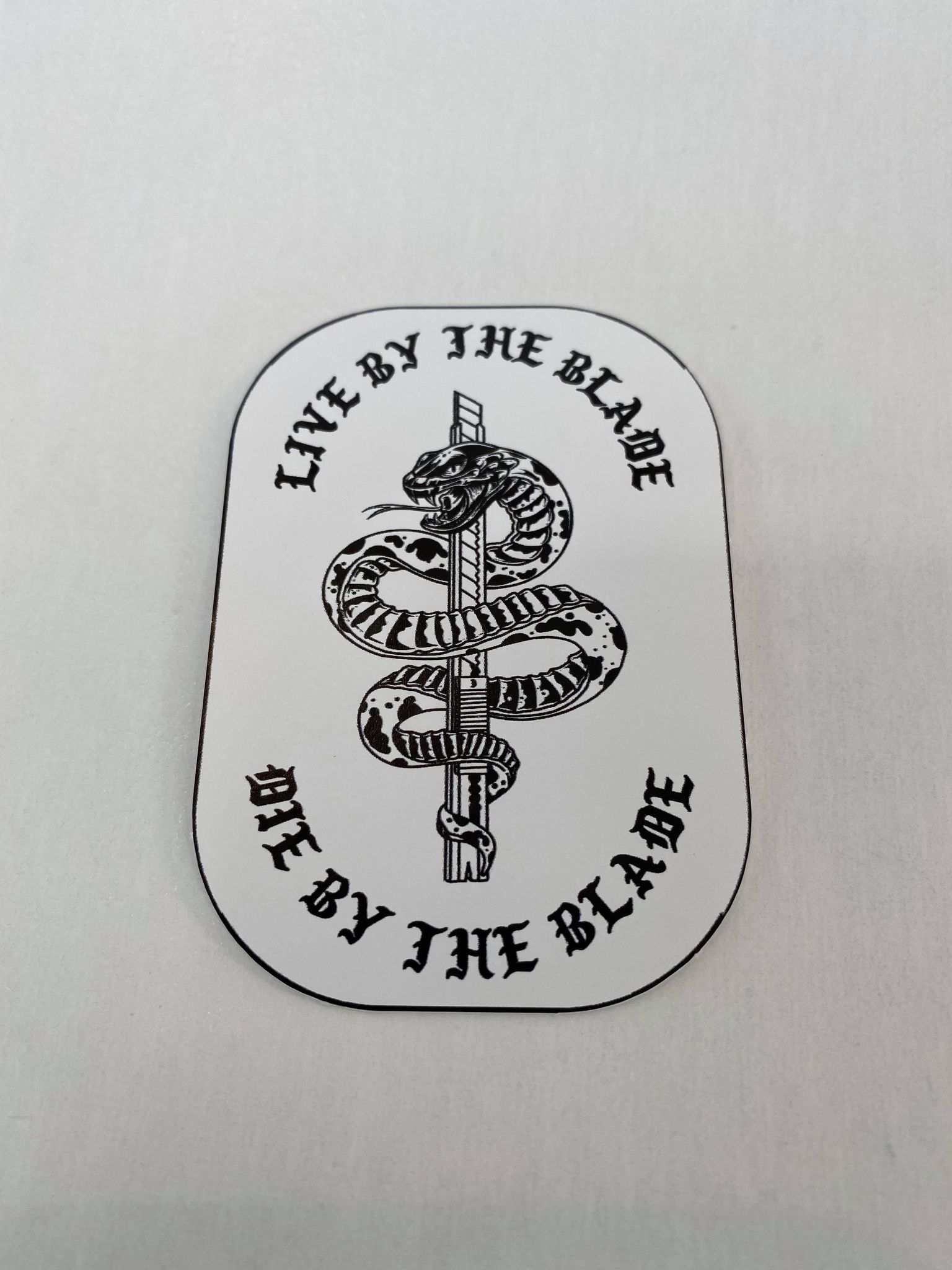 Sticker | Snake and Knife