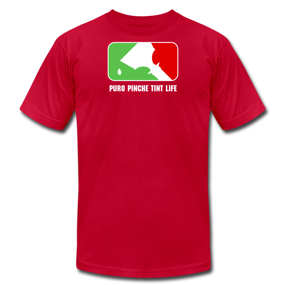 PURO PINCHE TINT LIFE MLB T-SHIRT - red