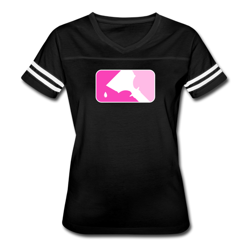 FEMALE PINK MLT T-SHIRT - black/white