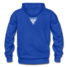 Load image into Gallery viewer, IN BLADE WE TRUST HOODIE - royal blue
