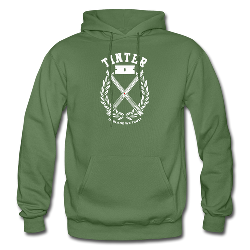 IN BLADE WE TRUST HOODIE - military green