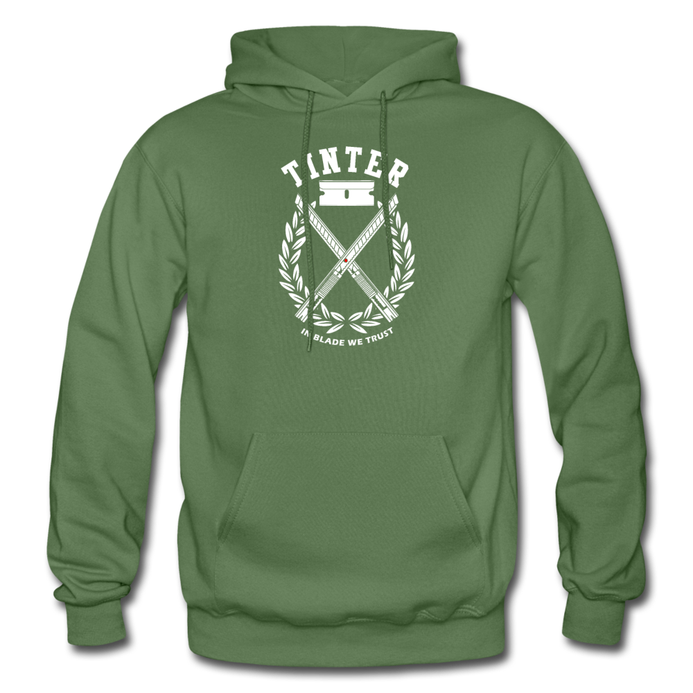 IN BLADE WE TRUST HOODIE - military green