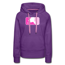 Load image into Gallery viewer, PINK MLT DESIGN HOODIE - purple
