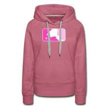 Load image into Gallery viewer, PINK MLT DESIGN HOODIE - mauve
