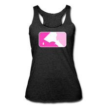 Load image into Gallery viewer, Women’s Tri-Blend Racerback Tank - heather black
