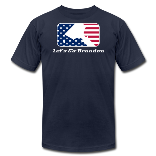 USA FLAG MLT T-SHIRT - navy