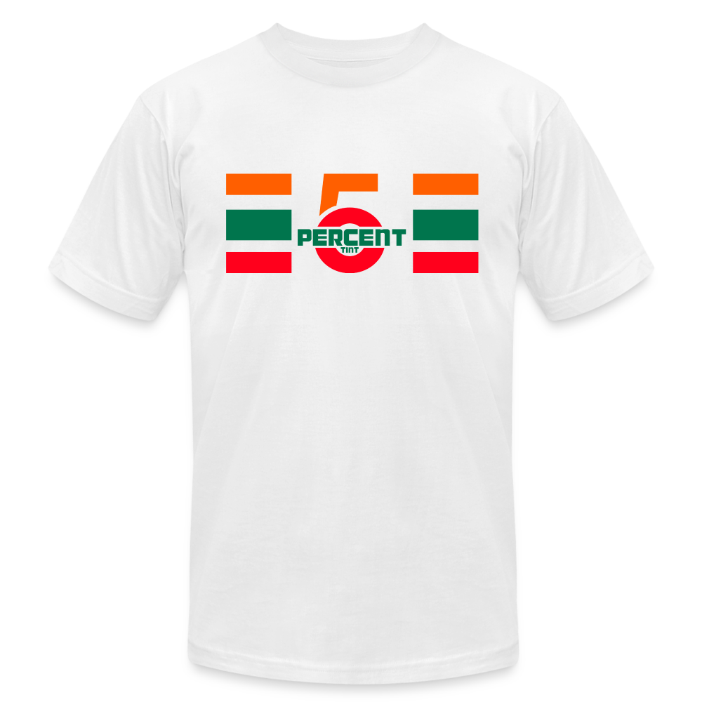 5 PERCENT TINT T-SHIRT - white