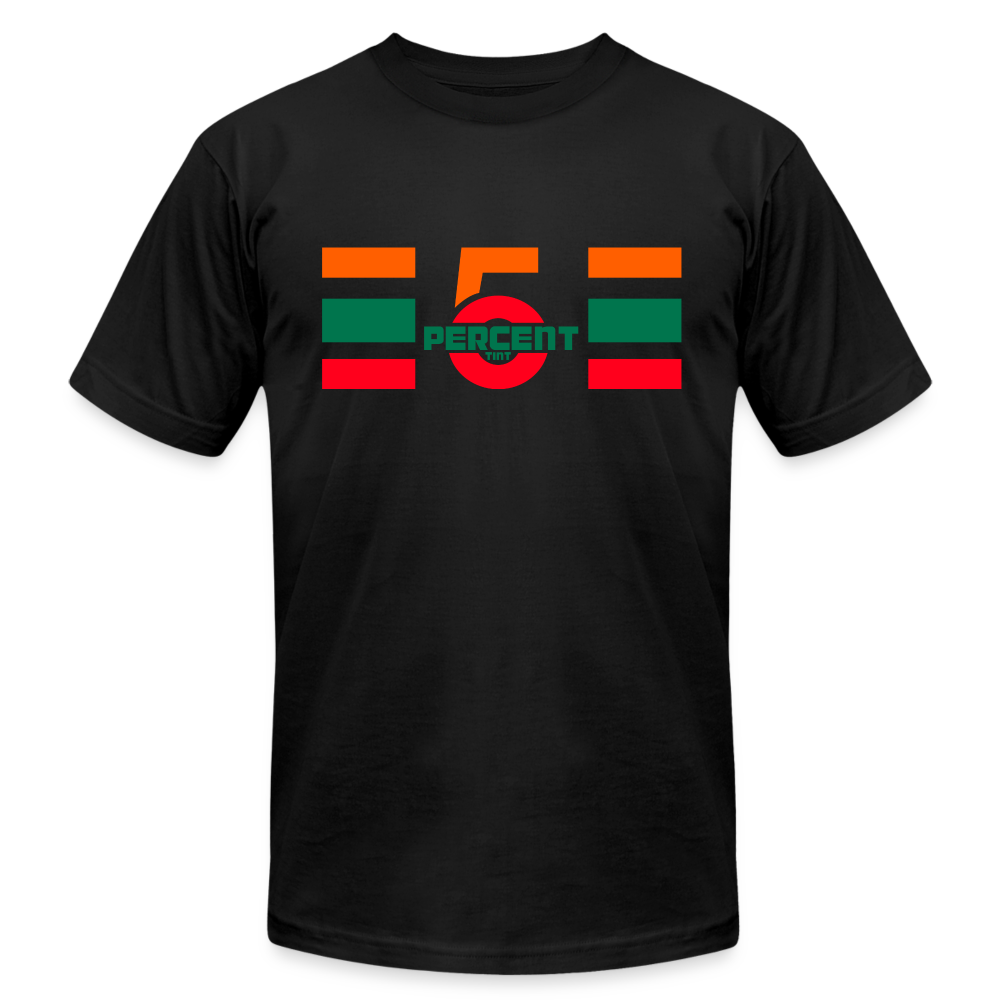 5 PERCENT TINT T-SHIRT - black
