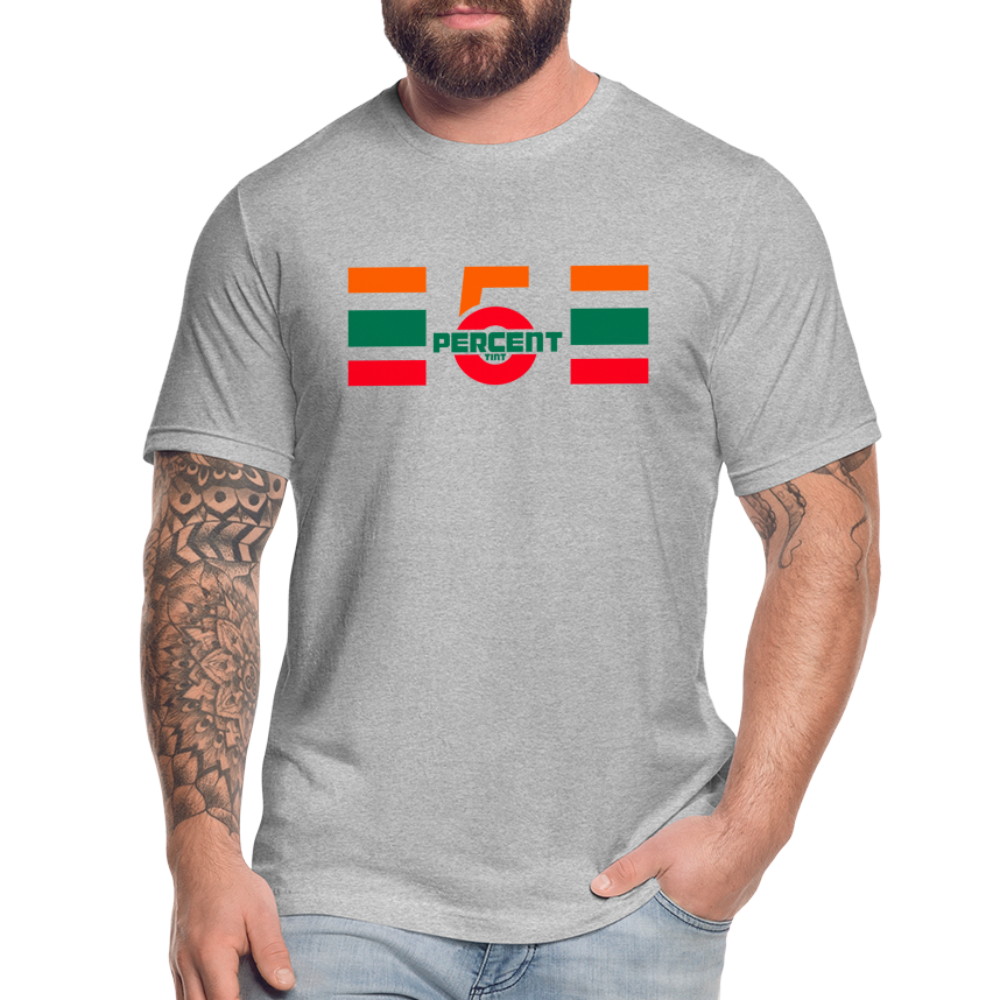 5 PERCENT TINT T-SHIRT - heather gray